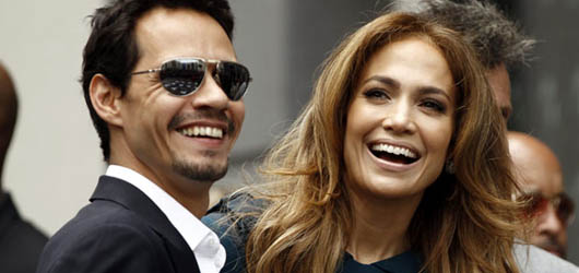 Jennifer Lopez ve Marc Anthony Aynı Karede