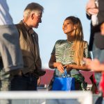 Beyonce chats it up with former president Bill Clinton at Made in America