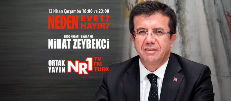 Ekonomi Bakanı Nihat Zeybekçi Number1’da