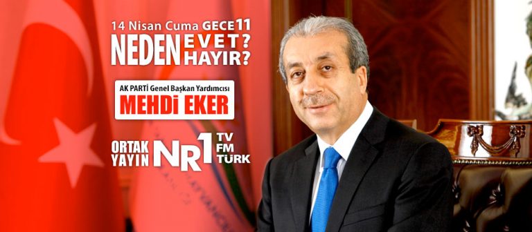 Ak Parti Genel Başkan Yardımcısı Mehdi Eker