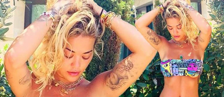 Rita Ora da tatil için Bodrum’da