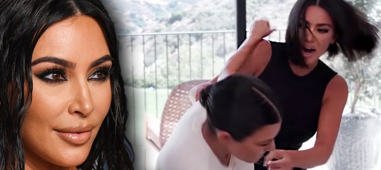 Kim Kardashian kardeşiyle kameralar önündeki kavganın iç yüzünü anlattı