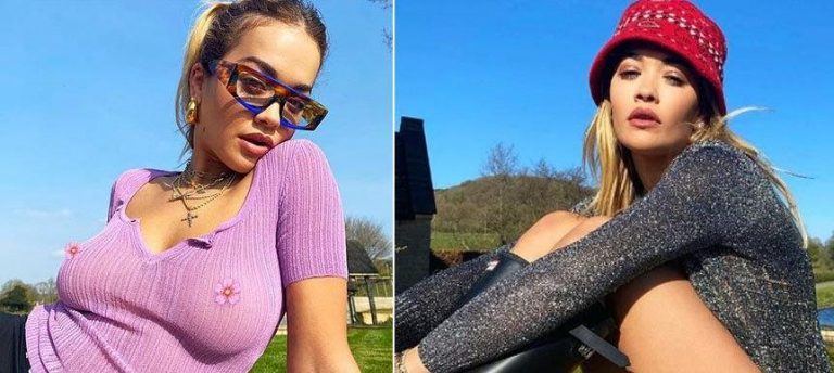 Rita Ora, corona virüsü salgını nedeniyle evinden kaçıp çiftliğe yerleşti