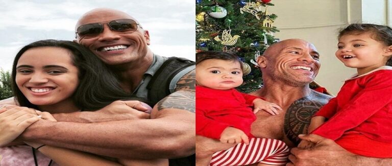 DWAYNE JOHNSON KIZLARIYLA KAHVALTIDA