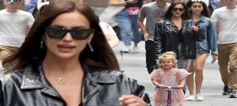 IRINA SHAYK KIZI LEA İLE BİRLİKTE NEW YORK TURUNDA