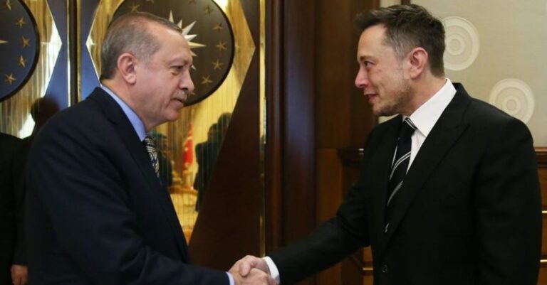 Cumhurbaşkanı Erdoğan, Tesla ve SpaceX’in Kurucusu Elon Musk ile görüştü