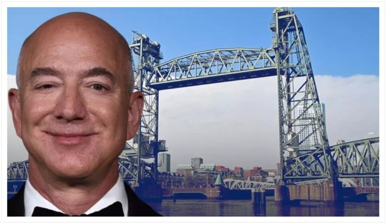 Jeff Bezos’un mega yatı için tarihi köprüyü sökecekler