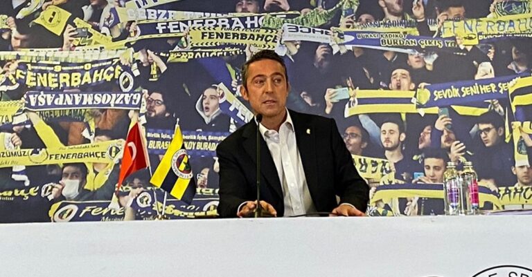 Başkan Ali Koç bizim tribünler ayrı telden çalıyor