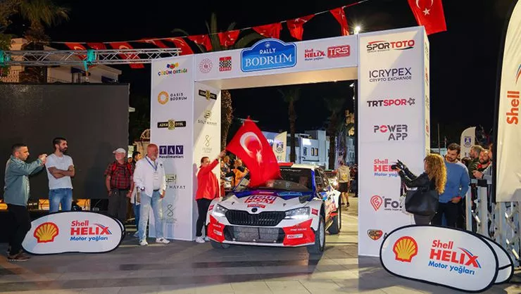 Bodrum’da ralli heyecanı