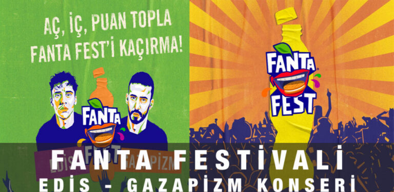 Edis ve Gazapizm, Fanta Fest ile Türkiye’yi dolaşacak