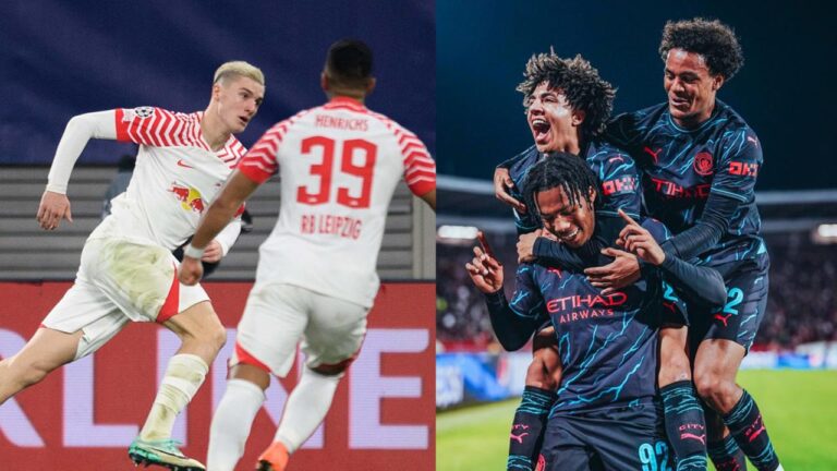 Manchester City ve RB Leipzig, grubu galibiyetle tamamladı