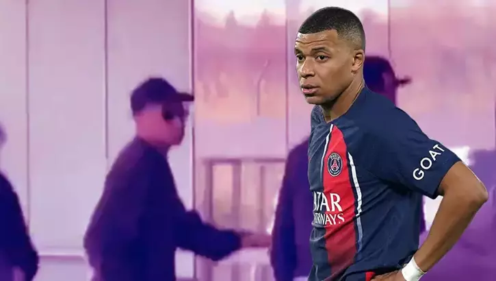 Real Madrid’e imza atması beklenen Mbappe Barselona’da görülünce ortalık karıştı