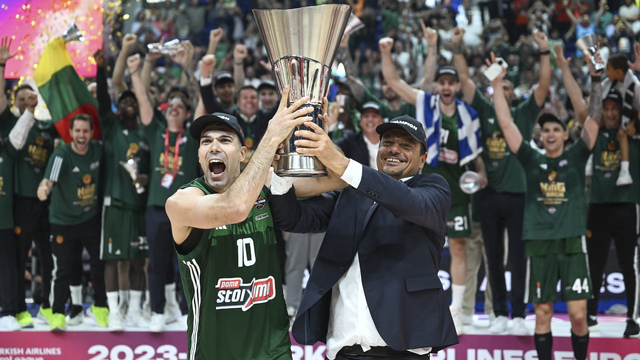 Ergin Ataman yine başardı. Panathinaikos Euroleague şampiyonu oldu