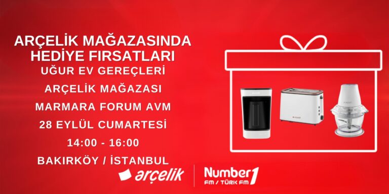 Number1 – Arçelik ortaklığında hediye fırsatları