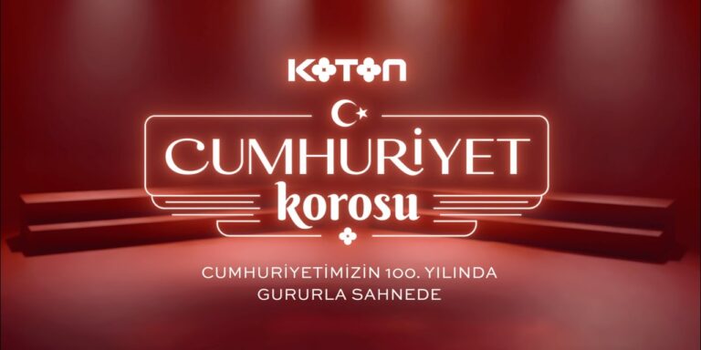 Candan Erçetin ve Koton Cumhuriyet Korosu sahnede