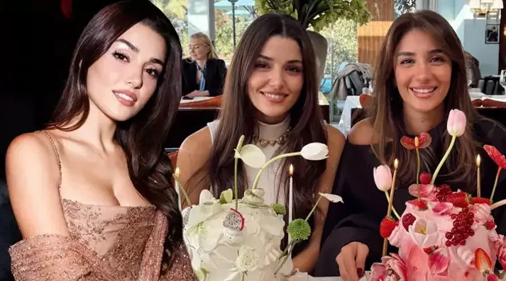 Hande Erçel’e erken doğum günü sürprizi