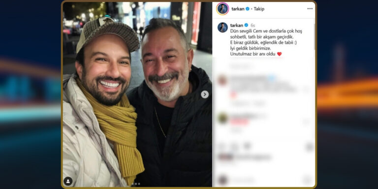 Tarkan ve Cem Yılmaz bir arada