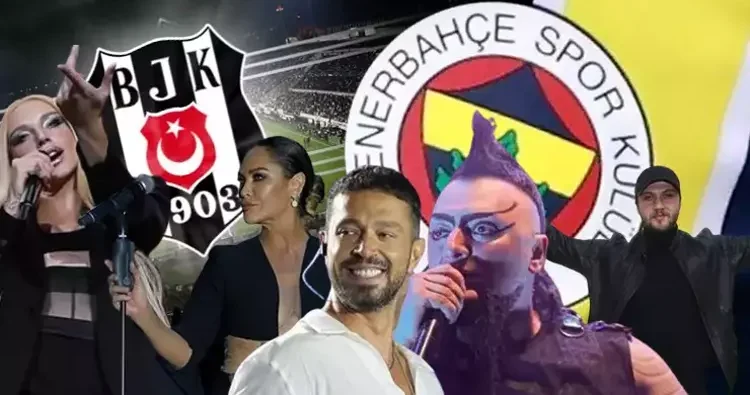 Beşiktaş ve Fenerbahçe derbisinde tarafı belli olan ünlüler!