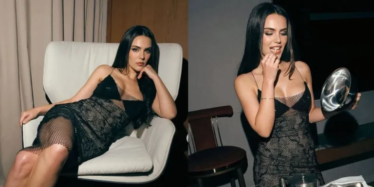 Özgü Kaya Victoria Secret gecesine damga vurdu