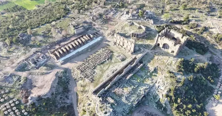 Aspendos Antik Kenti yeniden doğuyor