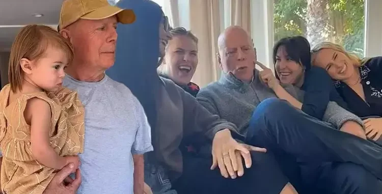 Demansla boğuşan Bruce Willis 70’inci yaş gününü kutladı