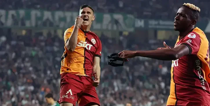 Galatasaray 5 golle finale yükseldi