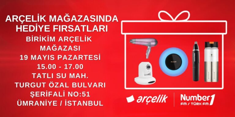 Number1 – Arçelik iş birliğiyle sürprizler devam ediyor