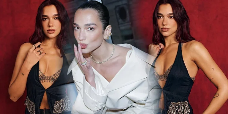 Dua Lipa’nın cesur kıyafeti olay yarattı