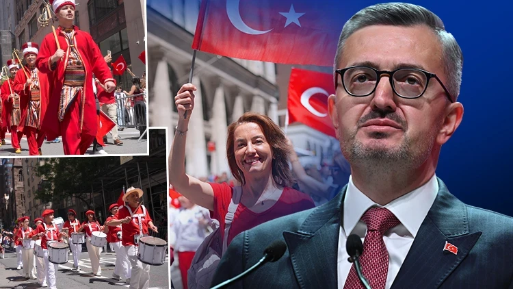 43. Türk Günü Yürüyüşü New York’ta gerçekleştirildi